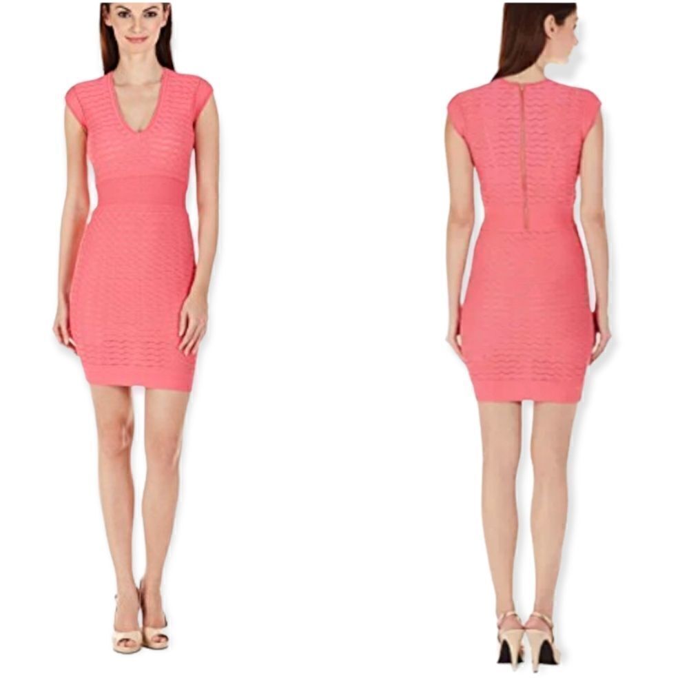 French Connection Coral Miami Danni Bodycon Dress NWT Size 10